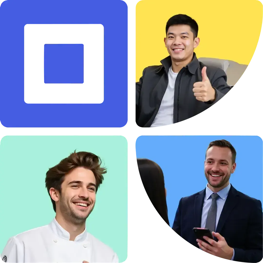 Local professionals using Krofile's digital business profile to engage and connect with customers.