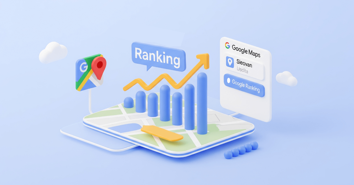 Rank on google maps