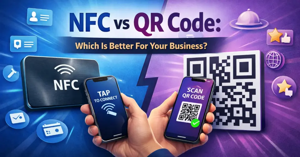 NFC vs QR Code: Which Is Better and Why in 2026?